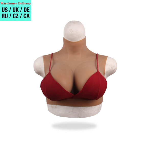 Realistic Silicone Crossdressing Fake Breast Forms Huge Boobs For