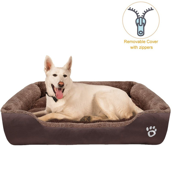 Pet Bed For Large Dogs Dog Sofa Pillow Washable With Removable Cover Soft Cotton Stuffing Calming Bolster Couch Wish Dog Sofa Bed Pillow Washable, Sofa Beds For Dogs Australia