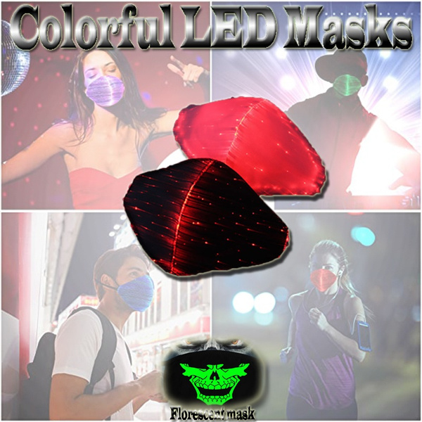 led light mask colors