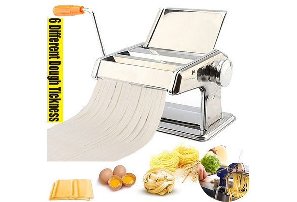 Stainless Steel Manual Pasta Maker Machine - My Charity Boxes