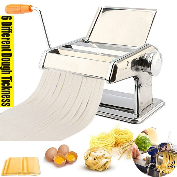 Stainless Steel Manual Pasta Maker Machine - My Charity Boxes