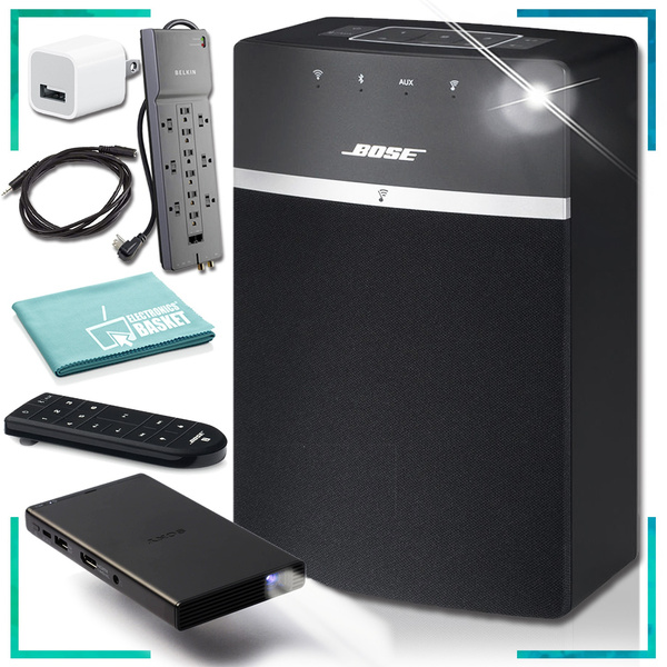 Bose SoundTouch 10 Wireless Music System (Black) with Sony Mobile