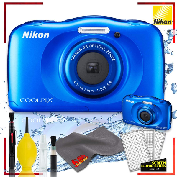 Nikon Coolpix W150 Digital Camera - Blue (International Model