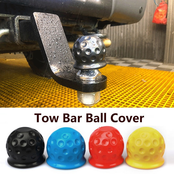 Universal 50mm Tow Bar Ball Cover Cap Towing Hitch Caravan Trailer Towball