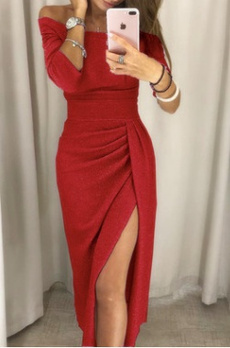 gowns, Cocktail, Sleeve, long dress