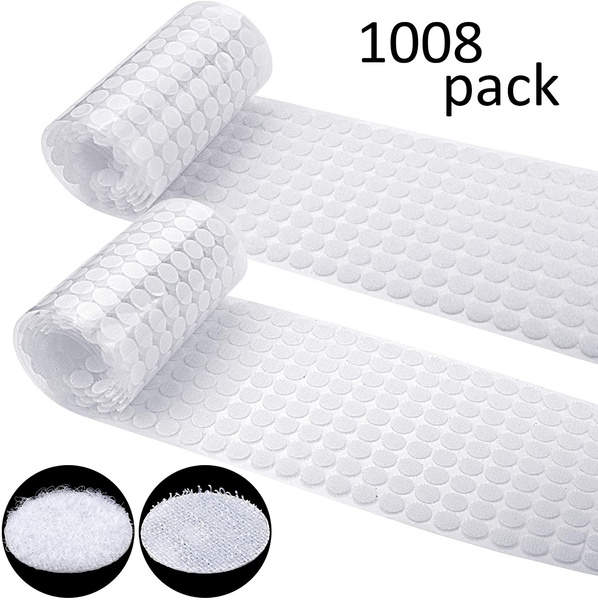 Strong Self Adhesive Fastener Nylon Hook Dots Stickers Adhesive