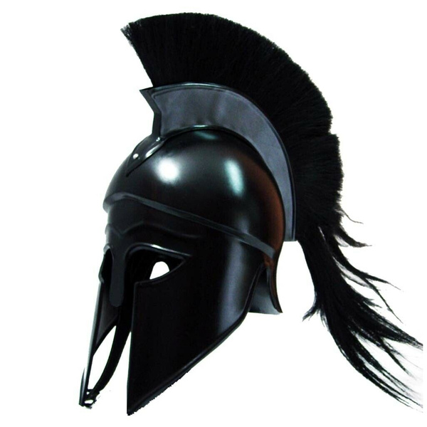 Details about   Medieval Corinthian Greek Knight Crusader Spartan Armor Helmet Halloween 