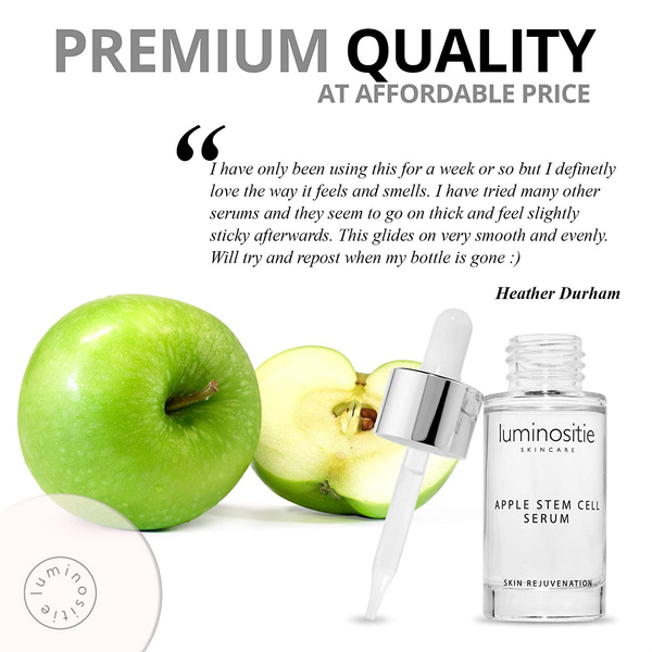 apple serum for face