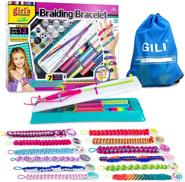 Gili Friendship Bracelet Making Kit, Best Arts and Crafts Toy for