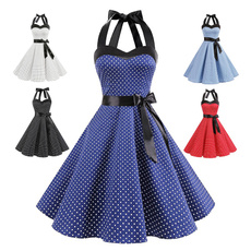 Plus Size, halter dress, Prendedores, 1950sdres