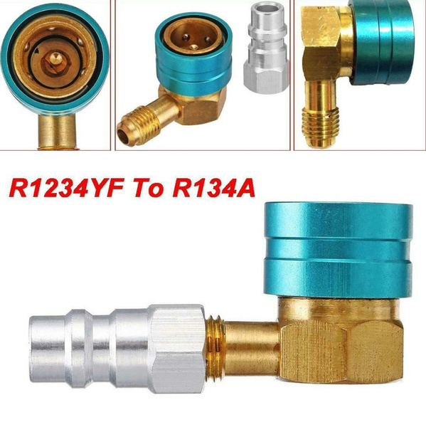 R1234YF to R134a Low Side Quick Coupler Adapter Car A/C Air Conditioning Fitting 