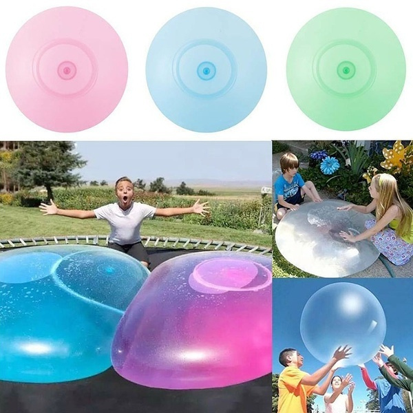 120/40CM Super Soft Wubble Inflatable Bubble Ball Stretch Sports kids Play Toys 