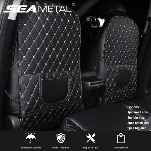 Car seat back protector cover for kids kick clean mat protects anti dirty ^UWUK 