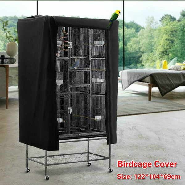 Large Bird Cage Cover Durable Lightweight Solid Parrot Sleep Helper ...