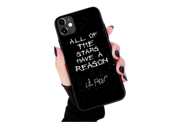 Lil Peep Star Shopping Lyrics Starry Background pattern phone case