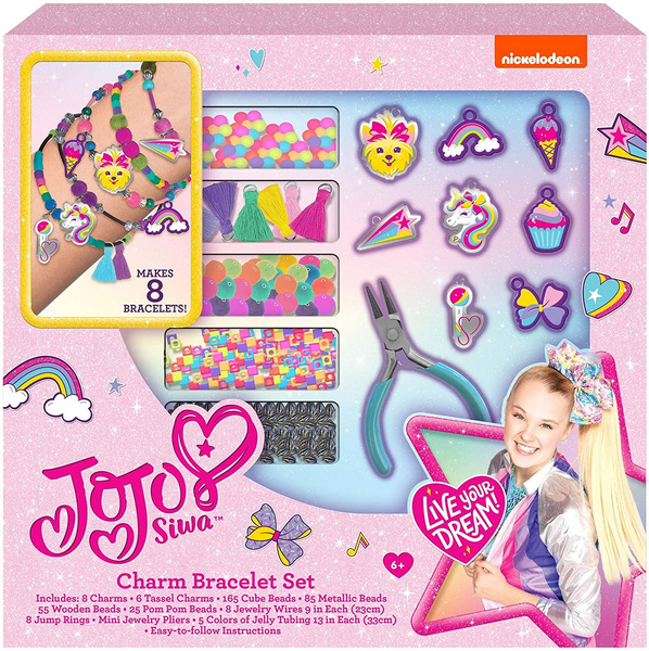 JoJo Siwa Jewelry DIY Bracelet Making Kit for Girls Wish