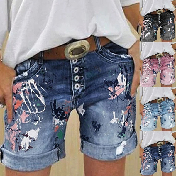 cool jean shorts