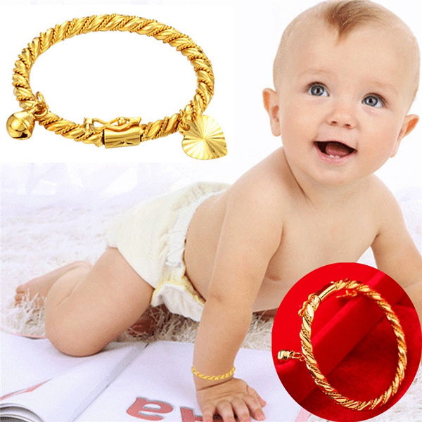 Baby Gold Bracelets & Babys Gold Bangles | Little Star Jewellery