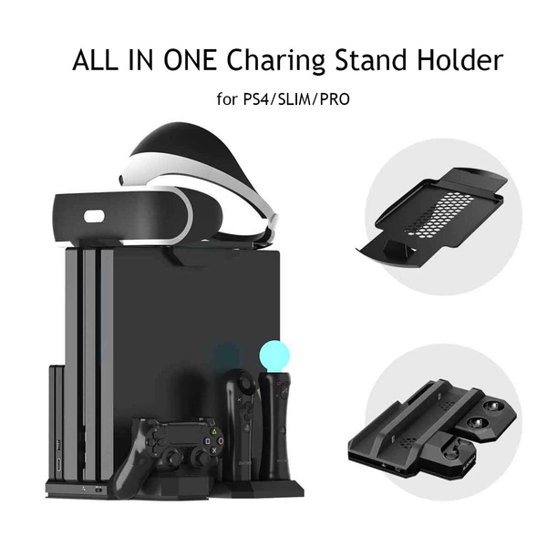 DOBE PSVR Charging Stand with Cooling Fan for Playstation VR Move