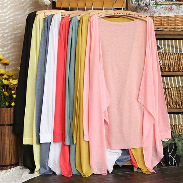 summer cardigan long sleeve