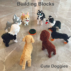 dogsblocksmodel, cuteanimalsblock, collectibletoy, Jewelry