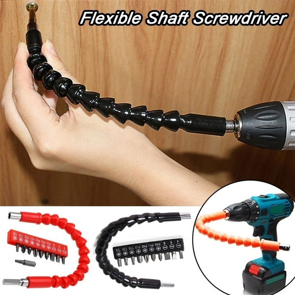 Electric Screwdriver Drill Multifunction Universal Flexible Shaft Bits Extension 