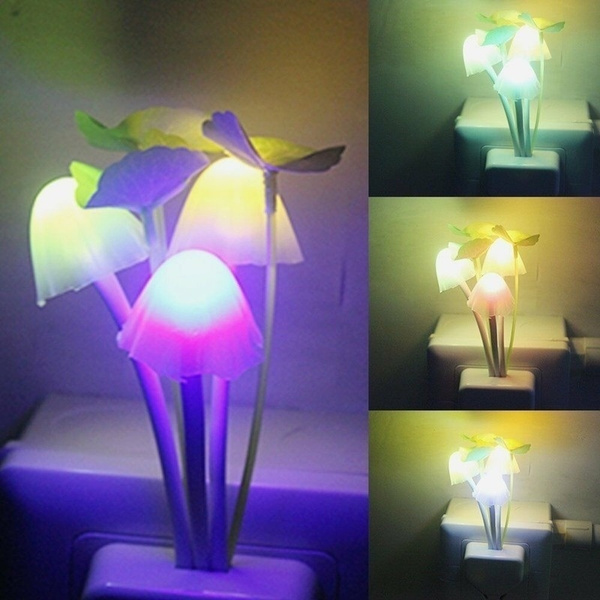 Coloured Night Light Plug-in various bulb colours 