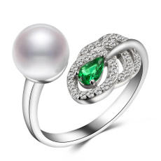 Cubic Zirconia, Jewellery, Silver Ring, 925 silver jewelry