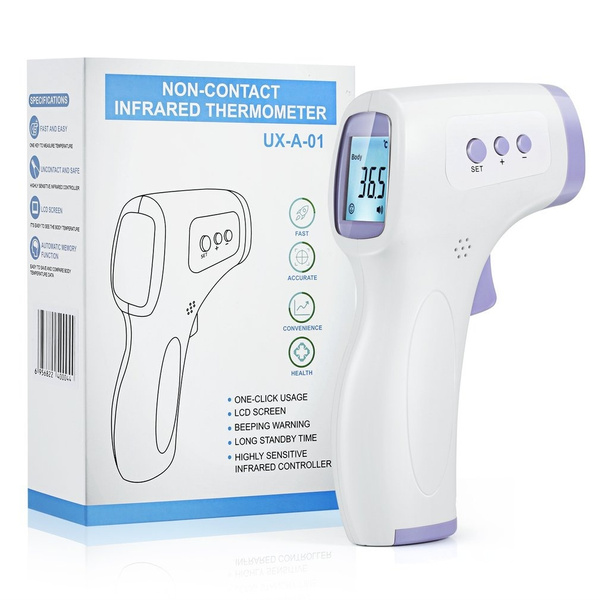 Thermometer Non-Contact Digital Laser Infrared, Forehead and