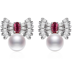earringswoman, Earing, Pearl Earrings, Stud Earring