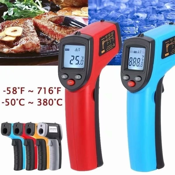 380C Kitchen Laser Infrared Thermometer Temperature Gun