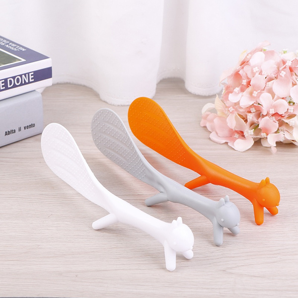 Lovely Squirrel Rice Spoon Kitchen Accessories For Cuisine Instruments Gadget SJ 