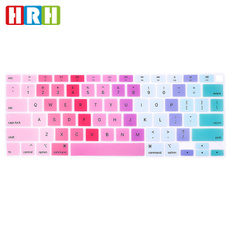 laptopkeyboardprotector, siliconekeyboardskincover, keyboardcover, rainbow