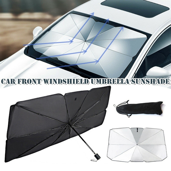 New Foldable Car Windshield Sunshade Front Window Cover Visor Sun
