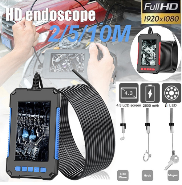 HD 1080P LED Handheld Industrial Endoscope Borescope Inspection
