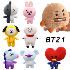 7 Style BTS Plush Toys Suga Van Rap Heart Shape Koala Rabbit Dog Horse Plush Toy for Kid Adult Doll Birthday Gift