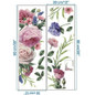 Pegatina Mural Peonía Rosa: Decora Tu Hogar Al Instante Sin Obras (Flor Decorativa PVC)