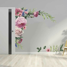roseflowerwalldecal, 裝飾, Flowers, art
