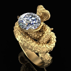 ringsformen, Fashion, zirconring, gold