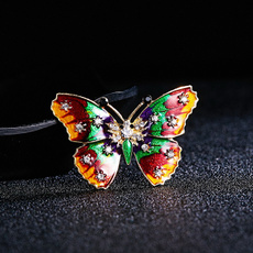 butterfly, brooches, Jewelry, Pins