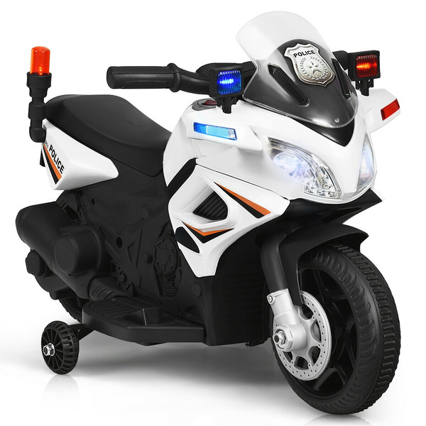 kids electric police motorcycle
