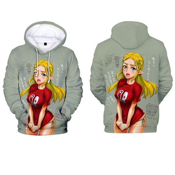 ahegao pullover hoodie