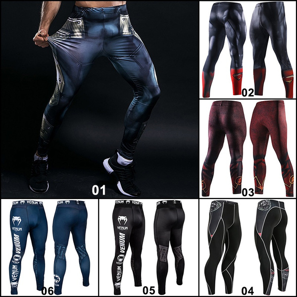 YUSHOW 2 Pack Mens Compression Pants Workout Running Tights India | Ubuy