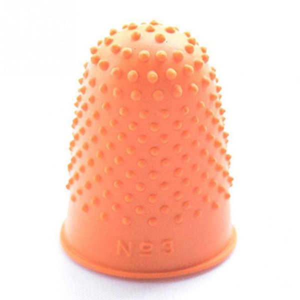 5Pcs Silicone Thimble Tip Hollowed Out Breathable Freely for Withnail Diy  Sewing Needlework Accessory (Random Color)