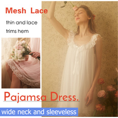 night dress, Lace, lace trim, Dresses