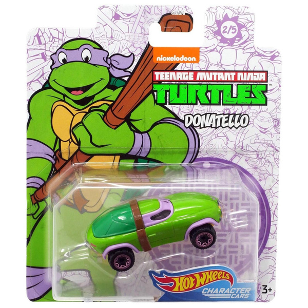 Carrinho Hot Wheels - Tartarugas Ninja - Michelangelo - Midnight