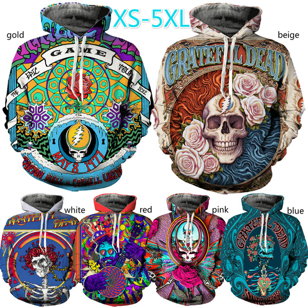 Grateful dead sales 3d hoodie