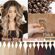 realhair, nanoringinhairextension, Jewelry, Hair Extensions