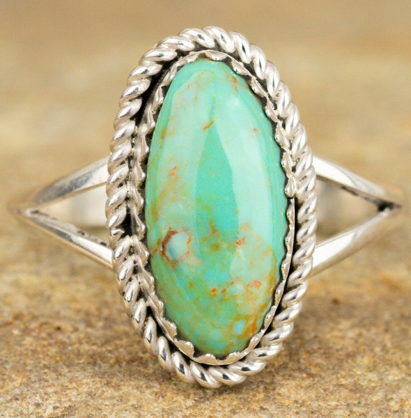 Native american turquoise deals and diamond engagement ring