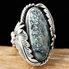 Sterling, Turquoise, wedding ring, Silver Ring